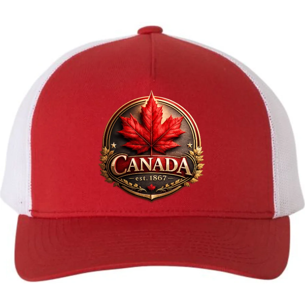 Canada Cap โ Red โ front view